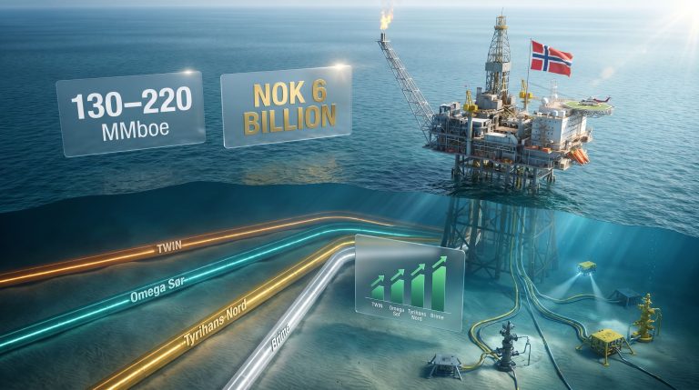 Equinor contracts for four Norwegian Continental Shelf subsea development projects infographic
