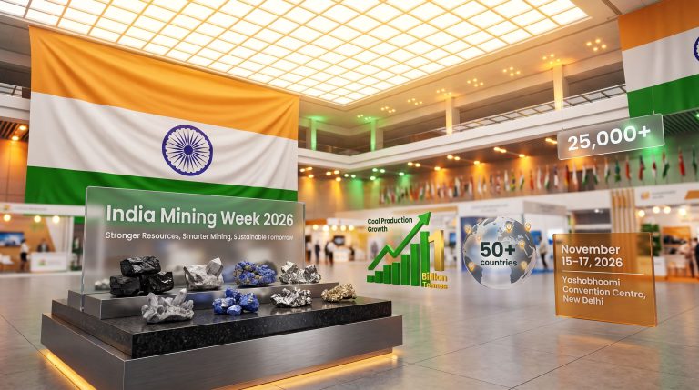 India Mining Week 2026 event showcase display