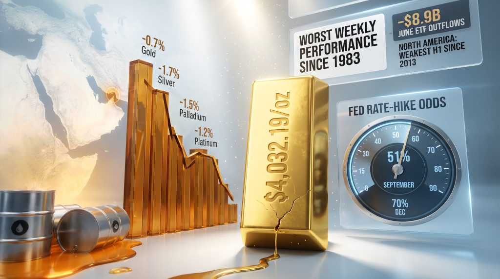 Gold Under Pressure: Fed Rates & Iran Conflict 2026