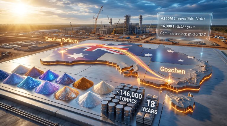 Iluka VHM Rare Earths Feedstock Deal: 18-Year Supply