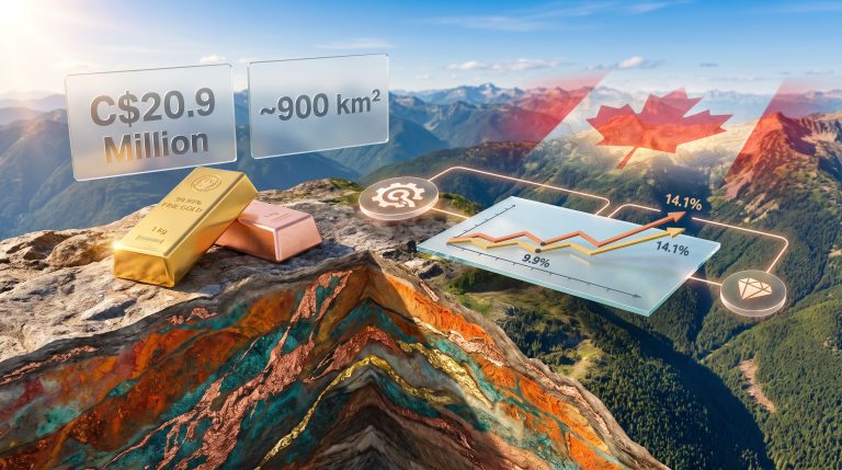 Barrick stake in Kingfisher Metals growth graphic
