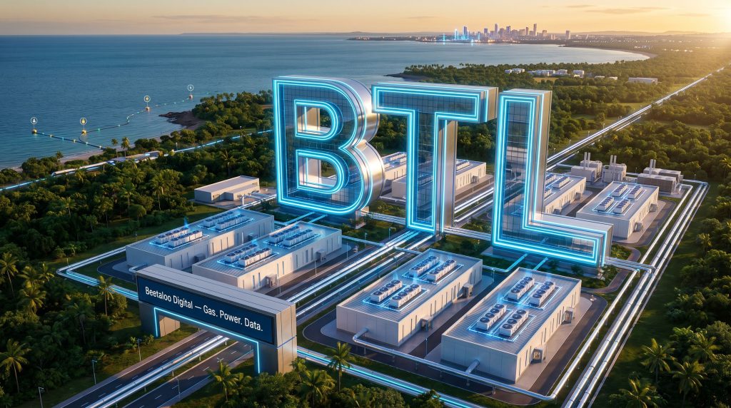 Beetaloo Energy Australia Ltd-BTL-BTL coastal digital infrastructure facility rendering