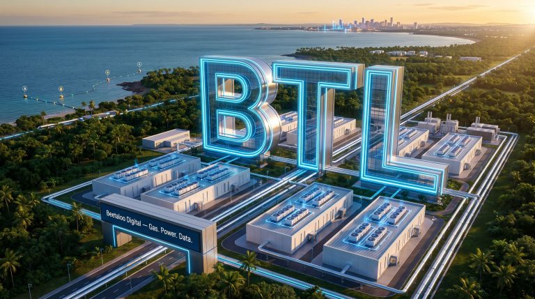 Beetaloo Energy Australia Ltd-BTL-BTL coastal digital infrastructure facility rendering