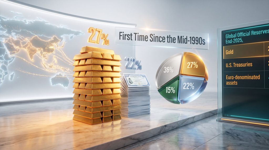 Gold Replacing U.S. Treasuries as Global Collateral