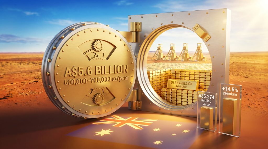 Genesis Minerals Vault Minerals bid gold vault graphic