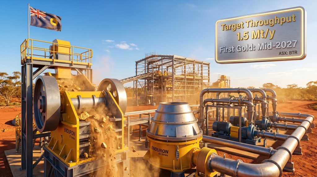 Weir crushing circuit for Brightstar Goldfields project equipment
