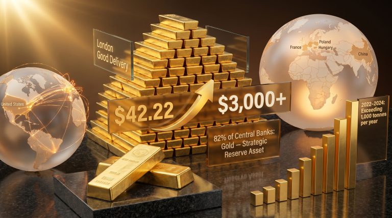 Central bank gold repatriation and gold revaluation trends