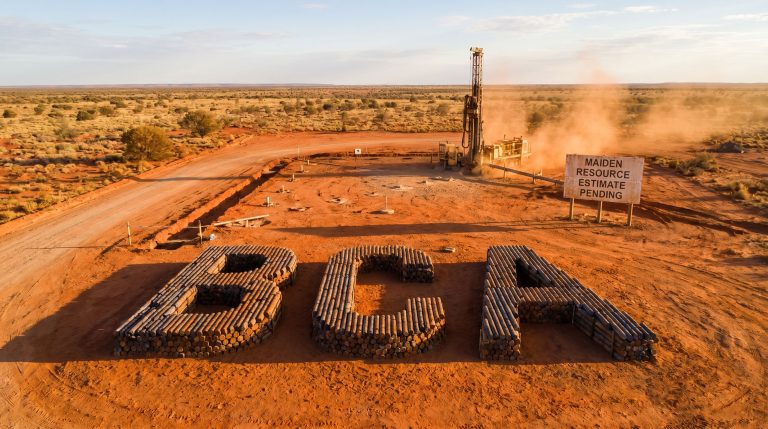 Black Canyon Ltd-BCA-BCA drilling site in desert landscape