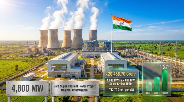 NTPC Lara Stage-III thermal project investment infographic