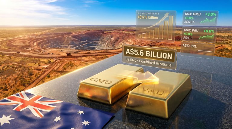Genesis takeover of Vault Minerals gold merger visuals