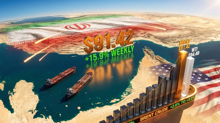 Brent breaks $90 after Iran war escalation