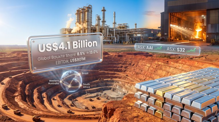 Alcoa South32 acquisition bauxite mine and refinery