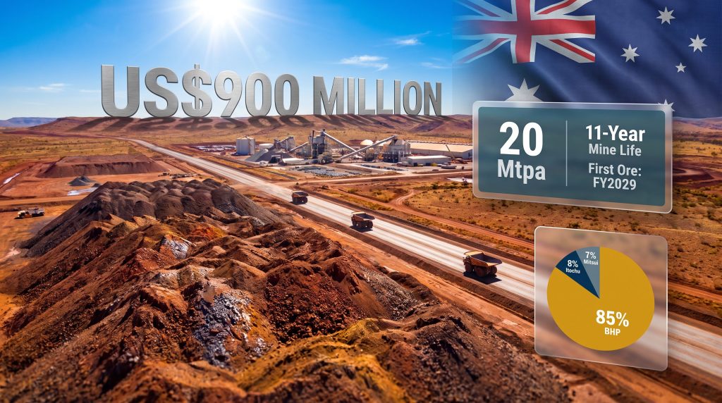 BHP Ministers North project approved mining expansion graphic