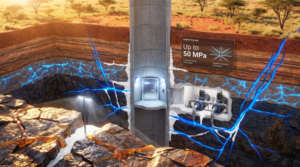 Cementation Africa dewatering design for underground water challenges illustration