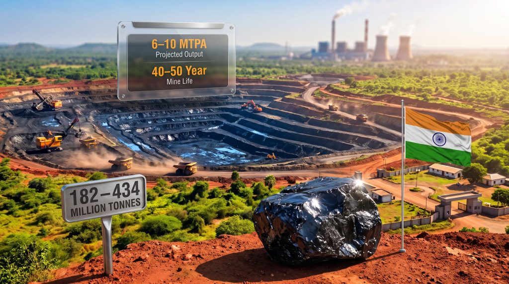 Tadicherla-II coal block allotment to Singareni Collieries mine visuals