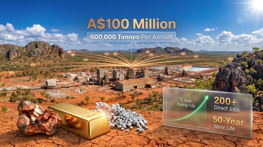 Legacy Mines Mungana mine restart Queensland expansion plan