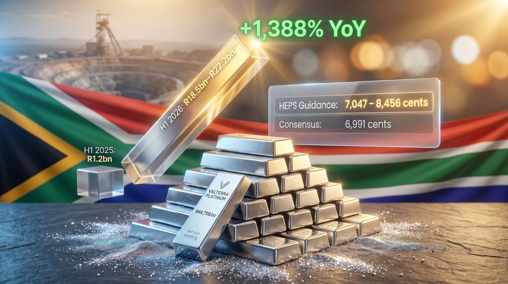 Valterra half year earnings beat platinum surge