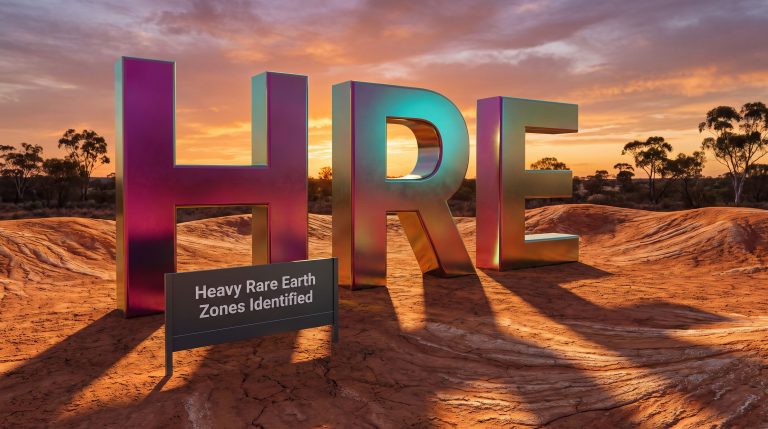 Heavy Rare EARTHS Ltd-HRE-Heavy Rare Earth Zones Identified desert scene