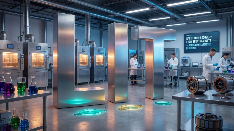 Livium Ltd-LIT-Rare earth recovery laboratory research scene
