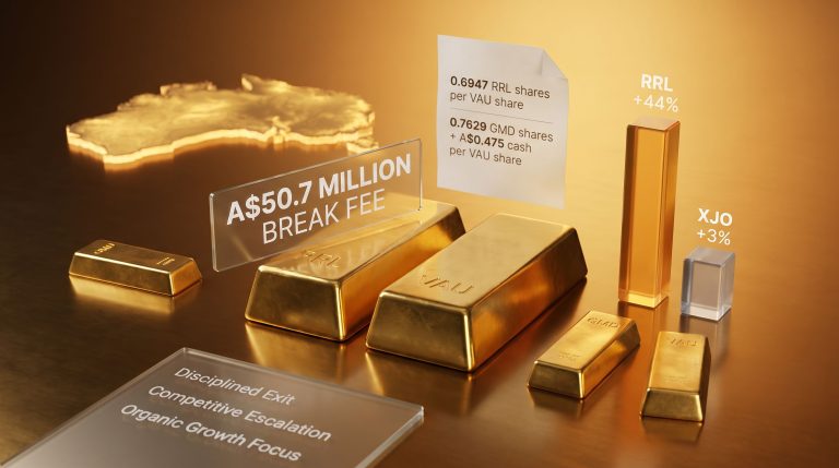 Regis Resources Vault Minerals bid break fee comparison
