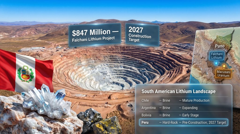 American Lithium Peru election mining positive outcome infographic