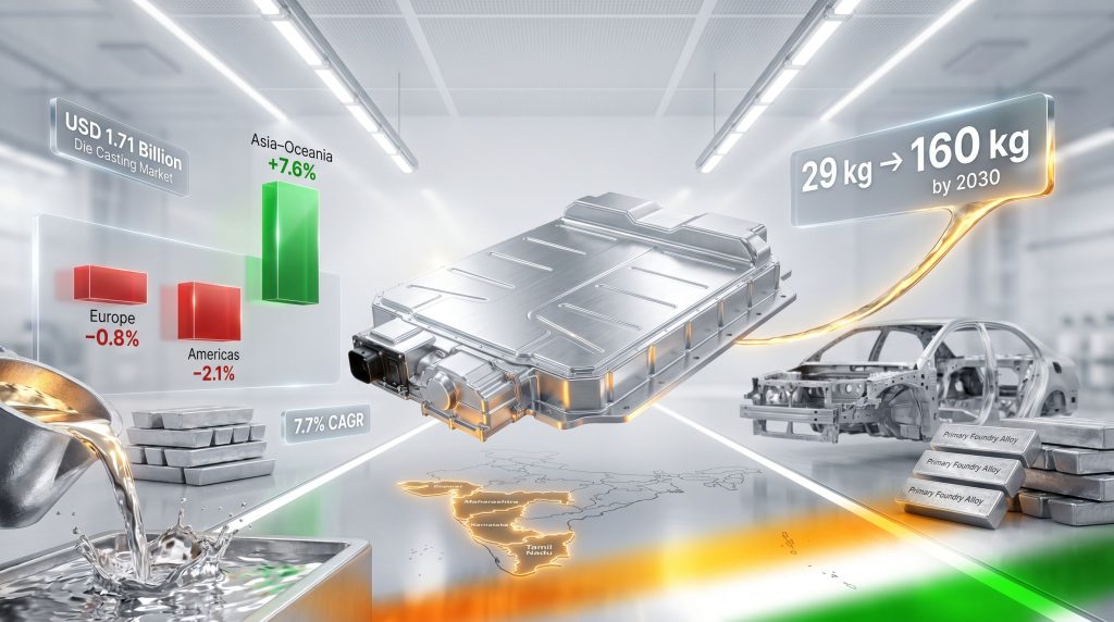 India auto industry aluminium supply growth trends