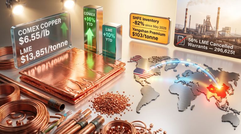 Copper Prices Near Record: China Supply & US Tariffs