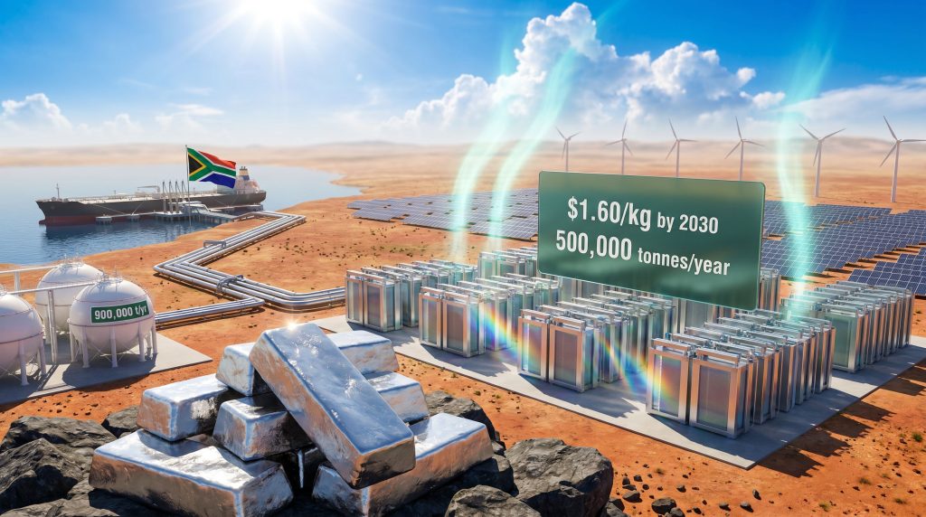 Green molecules and green hydrogen in South Africa infrastructure