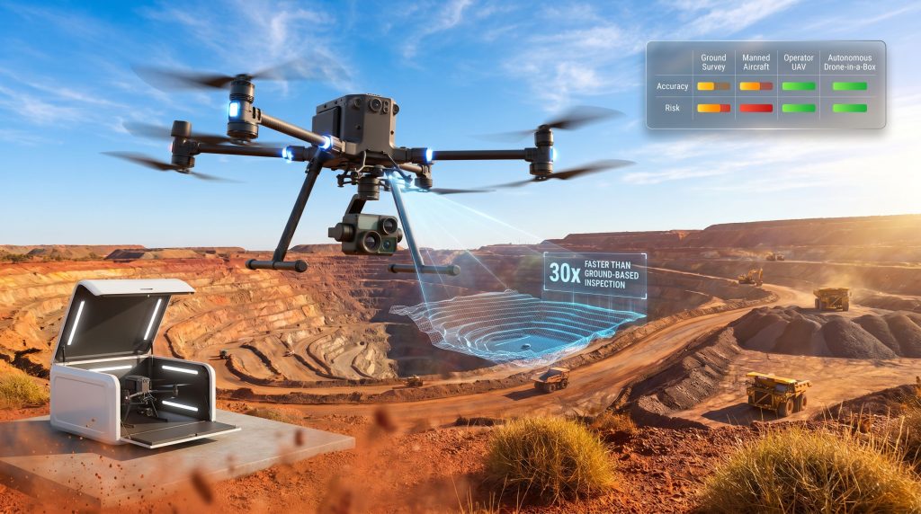 drone technology in mining operations survey drone