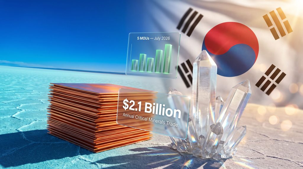 South Korea & Chile: Lithium & Copper Supply Alliance