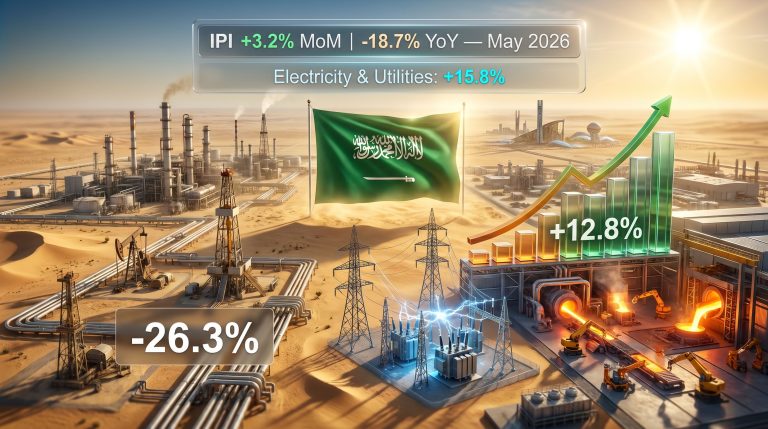 Saudi industrial output rebounds in May infographic
