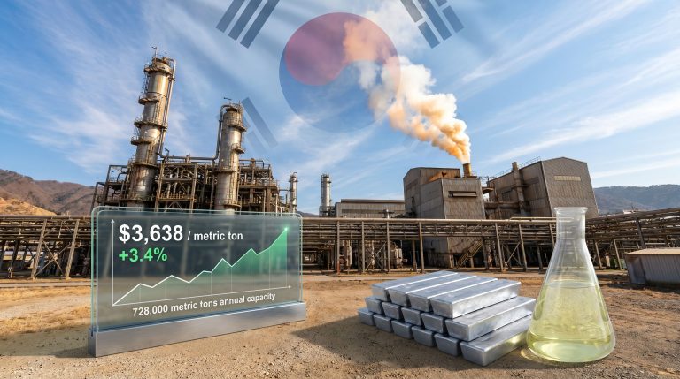 fire at Young Poong Seokpo zinc smelter impact
