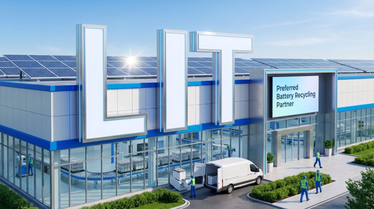 Livium Ltd-LIT-Lithium battery recycling facility with solar panels