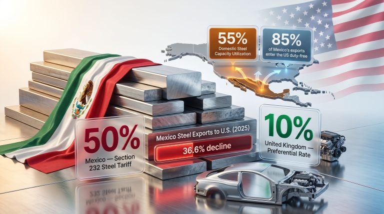 Mexico Steel Tariffs & USMCA Review 2026