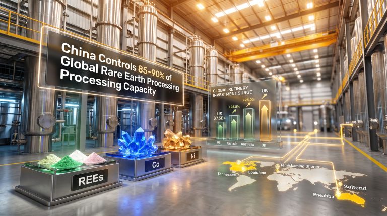 Critical Minerals Refinery Planned: Global Race Begins