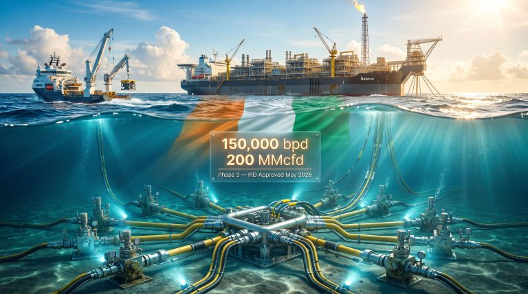 Eni awards SLB OneSubsea contract for Baleine field phase 3 offshore subsea infrastructure