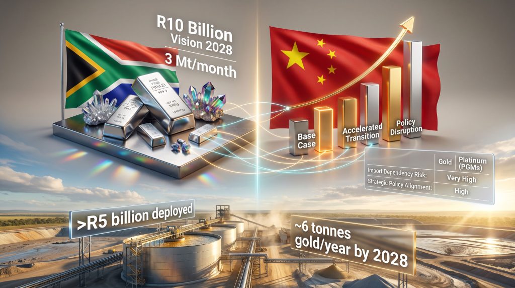 China's PGMs Focus & DRDGold R10bn Expansion