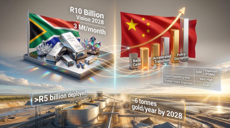 China's PGMs Focus & DRDGold R10bn Expansion