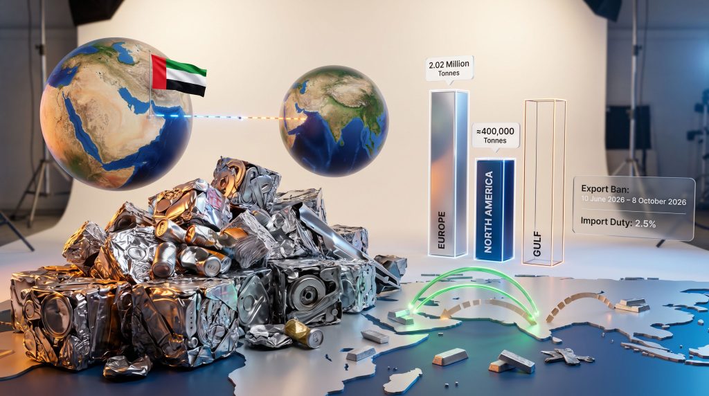 Middle East Aluminium Scrap Export Ban Hits India