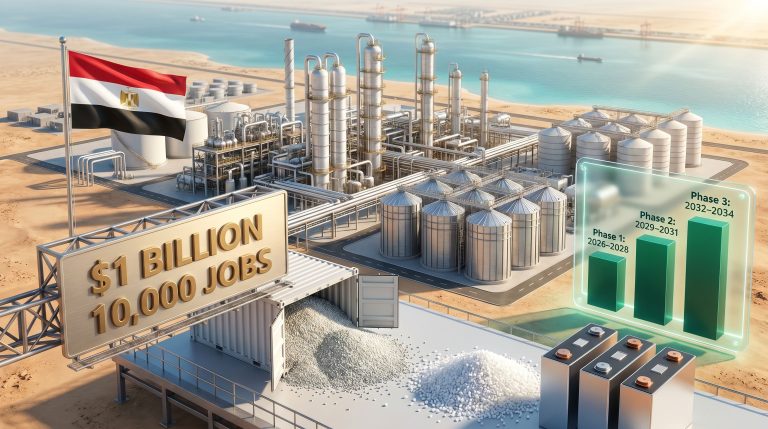 Ain Sokhna phosphate industries complex expansion overview