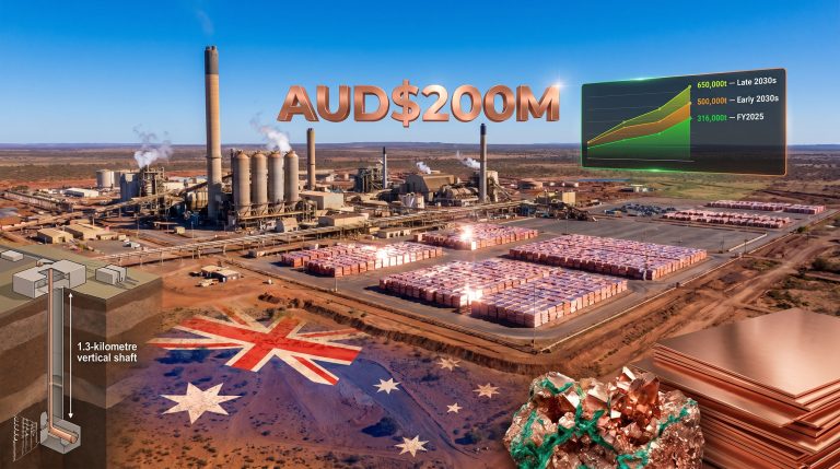 BHP Olympic Dam smelter and refinery expansion contract graphic