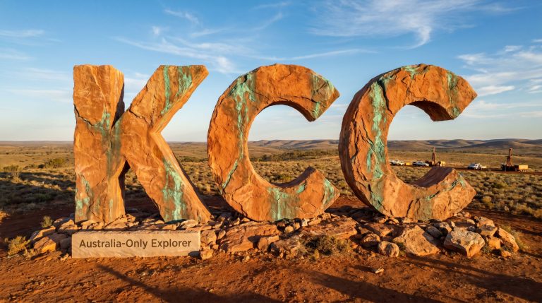 Kincora Copper Chess Depositary Interests 1:1-KCC-Australia-Only Explorer at KCG desert sign