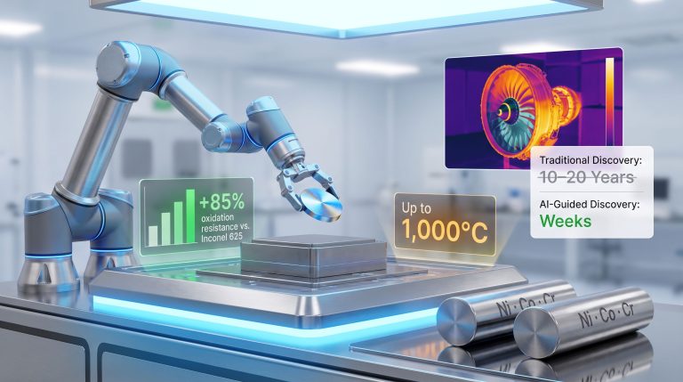 AI lab creates superalloys with robotic discovery