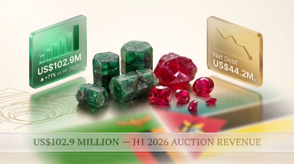 Gemfields H1 2026 Operational Results & Revenue