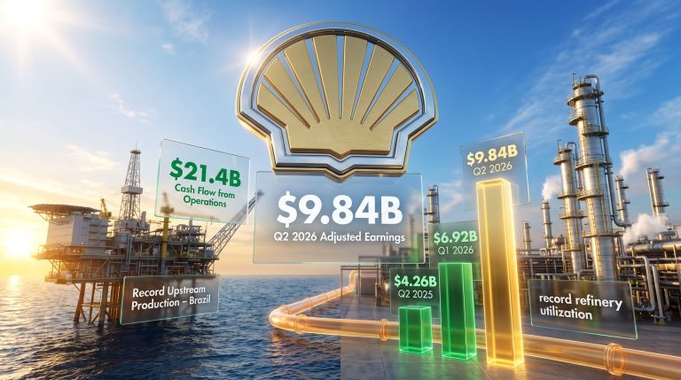 Shell Q2 2026 Profit Beats Expectations by $1B