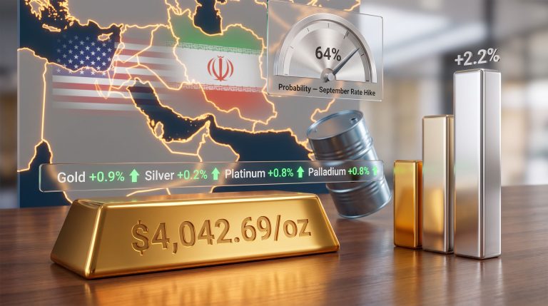 gold rises as hopes for U.S.-Iran diplomacy pause oil rally graphic