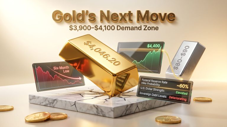 gold price breakout and inflation fears graphic