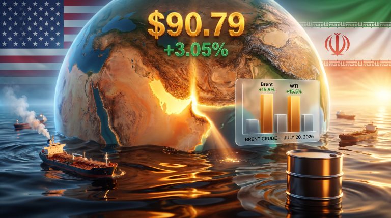 Brent oil tops $90 on US Iran attacks in West Asia graphic