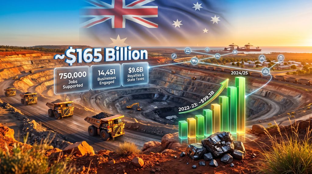 Australia Coal Industry's $165B Economic Contribution