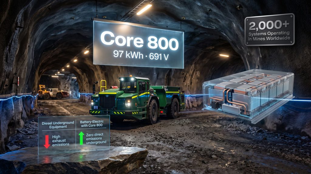 Scania Batteries Power MacLean Mining EVs Underground